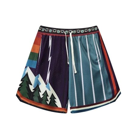 2023 Summer Mesh andningsbara basketshorts Sportshorts