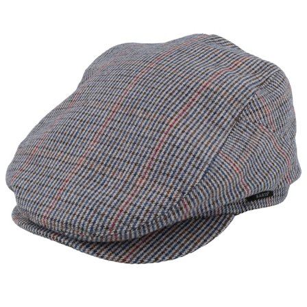 Barts - Oslo Cap Navy Flat Cap Flatcap Blue Cap - @ Hatstore