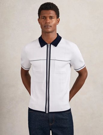 Reiss Baxter - White - L