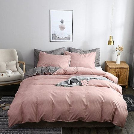 Påslakanset med örngott - Dusty Pink 240*220cm