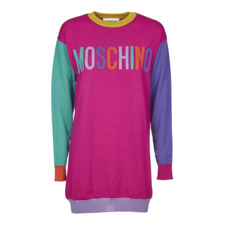 Moschino - Klänningar - Rosa - Dam - Storlek: S, Dam, Storlek: S