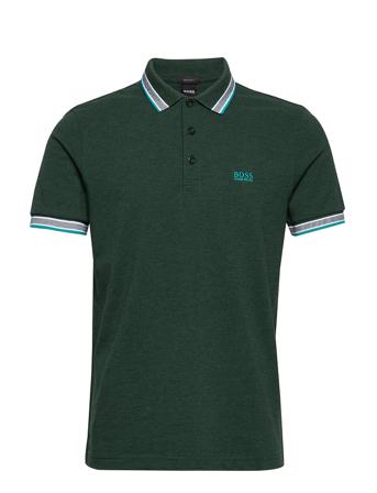 Paddy Polos Short-sleeved Grön BOSS