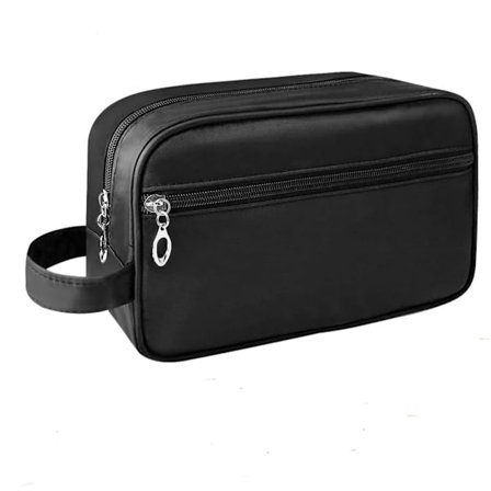 1-pak - Dobbeltlags opbevaringspose - Toilet taske - Rejse barberpose
