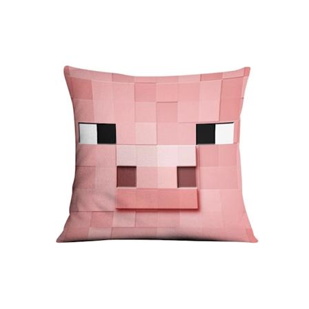 Minecraft dekorativt pudebetræk 45cmX45cm 4