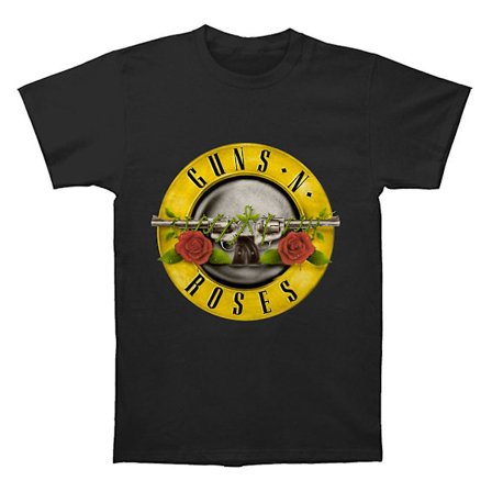 Guns N Roses förpackad T-shirt med klassisk logotyp