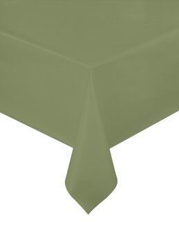 Voksduk ensfarget metervare Olivengrønn