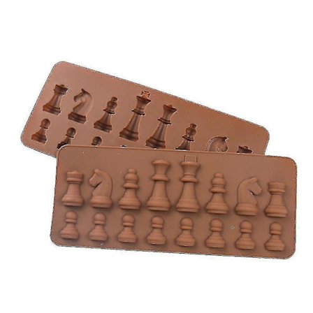 Kageform Skakformede Chokoladeforme Isterningeform Bageform Silikoneform Kagedekoration db