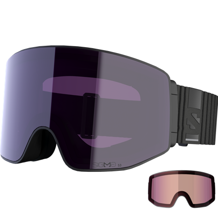 Salomon - Lyžařské brýle Lyžařské brýle Sentry Prime Sigma +1lens - Black