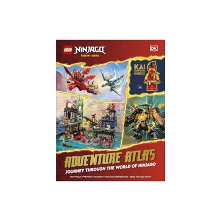 LEGO Ninjago Dragons Rising Adventure Atlas (inbunden, eng)