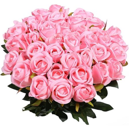 10 kpl Keinotekoisia ruusuja Silkkikukkia Väärennetty Yksittäinen Varsi Kukkiva Ruusu Morsiamen Kimppuja Häihin Kotiin Syntymäpäiväjuhlien 