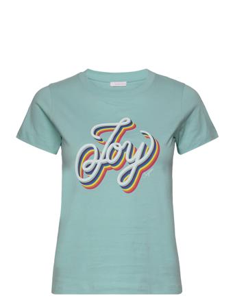 Top T-shirts & Tops Short-sleeved Blå See By Chloé*Betinget Tilbud