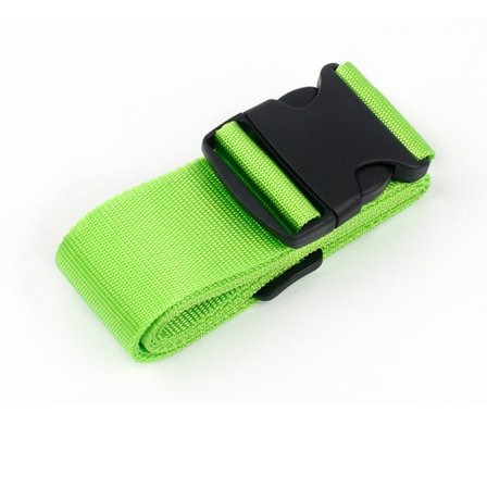 Justerbar bagagerem med spænde - 2 stk Green