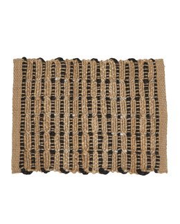 Bordstablett Tage Jute Svart - Kök - Fondaco