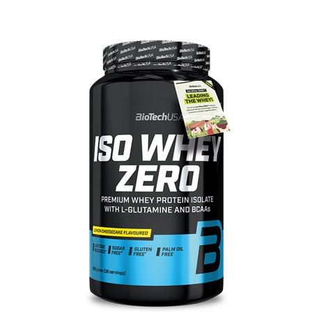 Biotech USA Iso Whey Zero Laktose reduceret Valleproteinisolat 908 g