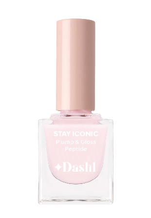 DASHL Stay Iconic Plump & Gloss Peptide Nagellack Unisex Rosa 10ML