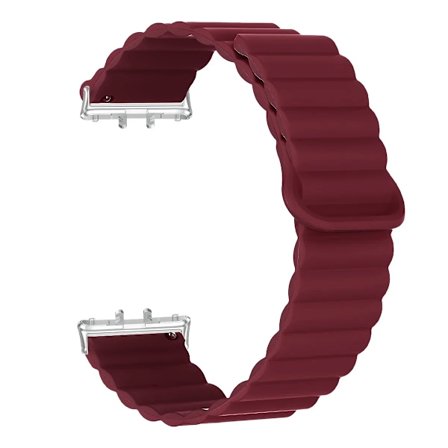 Magnetisk silikonögla för Samsung Galaxy Fit 3 klockarmband, justerbart armband för Samsung Fit 3 armband Correa-tillbehör