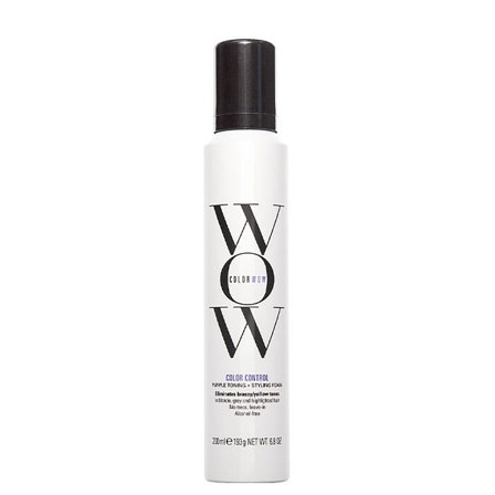 Color Wow Color Control Purple Toning and Styling Foam 200 ml, Hår, Hårstyling, Styling Mousse