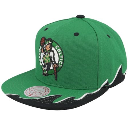 Mitchell & Ness - NBA Verde snapback Boné - Boston Celtics Rising Tide Green Snapback @ Hatstore
