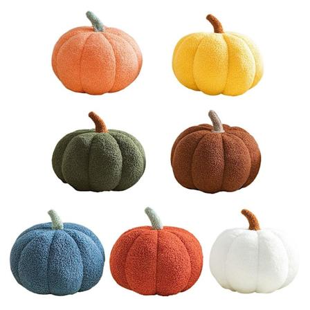 Kunstig Gresskar Søt Plysj Gresskar Høst Høst Fylt Gresskar Halloween Thanksgiving Dekorasjoner Fotografering Rekvisitter