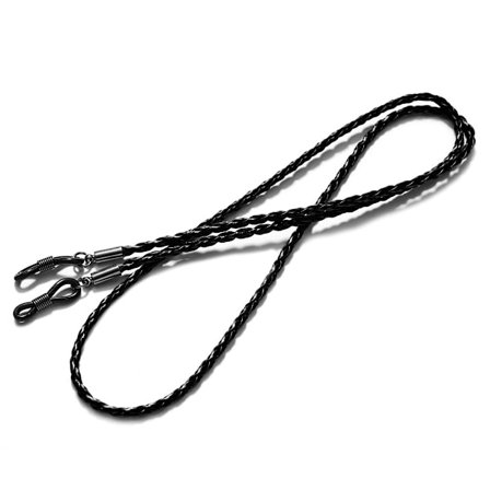 Fashionabla och bekväma glasögon för äldre, svarta