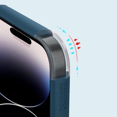 Nillkin iPhone 14 Pro Max Skal Super Frosted Shield - Sort