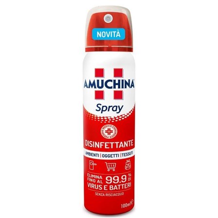 Amuchina Spray Disinfettante Ambienti/Oggetti/Tessuti 100ml