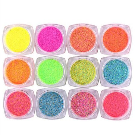 Negleglitter - Candy suger negle - Finkornet - 8ml