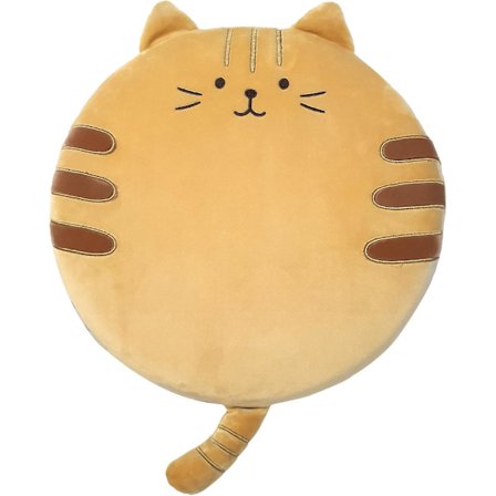 Söt djurformad organisk latex sittdyna med ekologiskt bomullsfodral