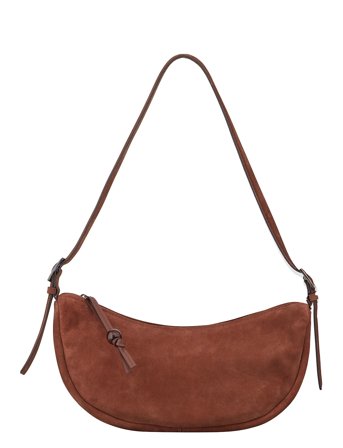 Suede Veg Tacey Bag Brown Becksöndergaard