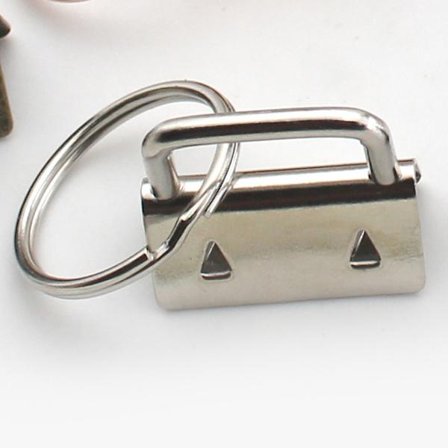 10 st Nyckelbricka Hårdvara Armband Låter Nyckelring Armband Set med Delad Ring