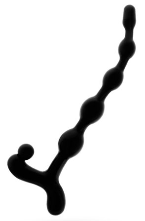 Addicted Toys Analkugeln Schwarz 22 cm