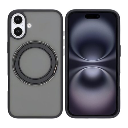 iPhone 16 Mobilskal med Magsafe Stativ - Svart