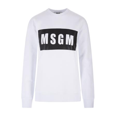 Msgm Sweatshirts Hvid, Dame