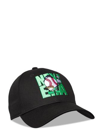 New Era Camp Patch 9Forty New Black New Era