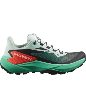 Salomon Genesis Dam Bay/Electric Green/Cherry Tomato (40 40)