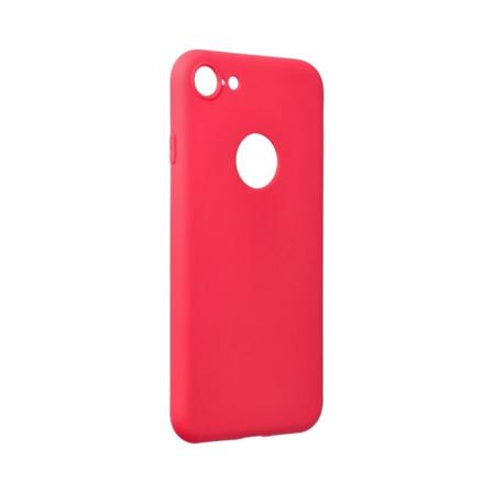 Forcell Pehmeä Silikonikuori iPhone 7:lle Punainen
