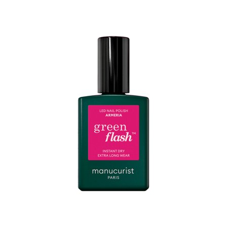 Manucurist GREEN FLASH - Smalto Semipermanente Armeria 15ml - Smalto Gel e semipermanente