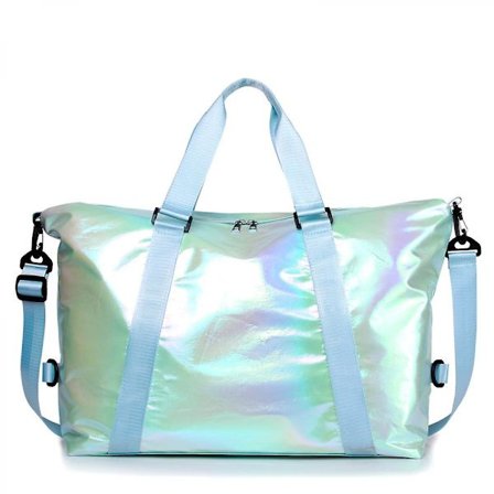 Mordely Bright Complexiontravel Bag Large Capacity Weekender Bag Dry And Wet Separation For Gym, Travel, Vacation Green