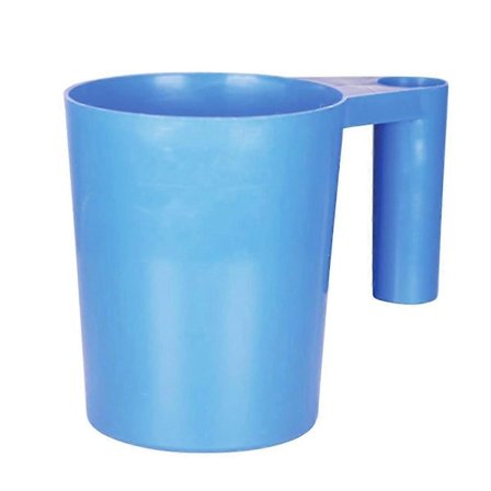 Skopa för pool och spa-pool, mätkopp, portabelt poolunderhållsverktyg, mångsidig mätskopa