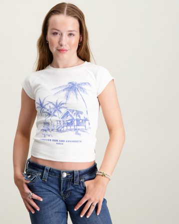 Garcia girls T-shirt ss Hvid T-shirts Pige - Kids Brand Store