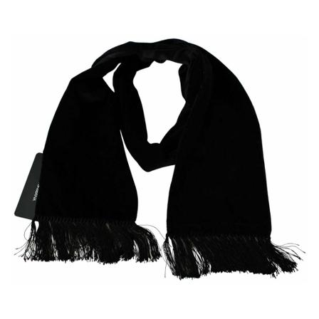 Dolce & Gabbana Winter Scarves Sort, unisex Halstørklæder og Tørklæder, Størrelse: ONE Size