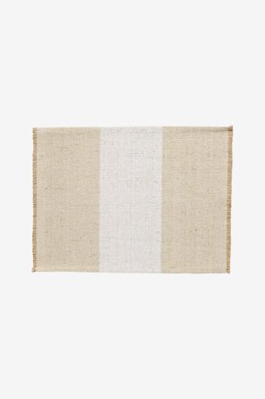 Svanefors - Bordstablett Turid - Vit - Löpare & tabletter - 35X48 - Från Homeroom