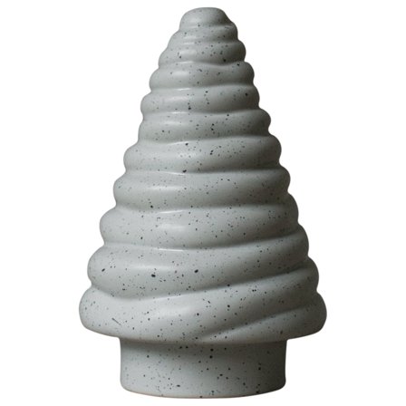 Dbkd Curl Tree dekorasjonsgran, 13 cm, mole dot