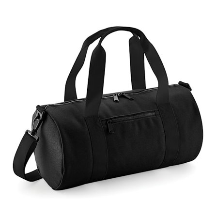 Bagbase Mini Barrel Bag One Size Svart/Svart