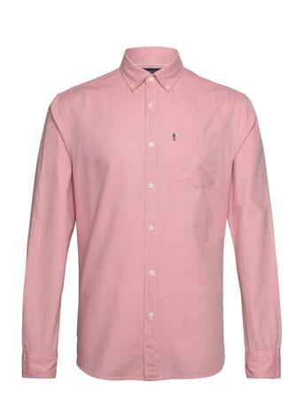 Patric Light Oxford Shirt Skjorte Uformell Rosa Lexington Clothing*Betinget Tilbud