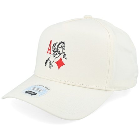 Brixton - Beige adjustable Cap - Aces C Np White A-Frame Adjustable @ Hatstore