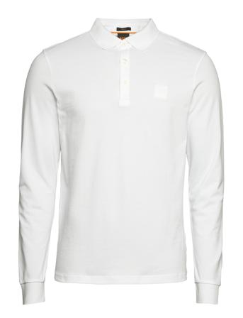 Passerby Polos Long-sleeved Hvid BOSS