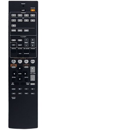 Kompatibel med Yamaha Power Afspiller Fjernbetjening RAV521 RAV534
