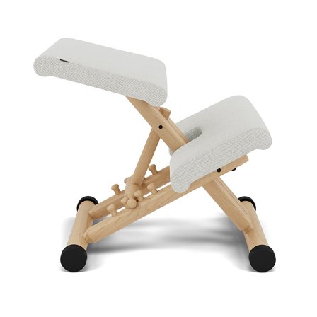 Varier Furniture Multi - Grey Wool - Natural base