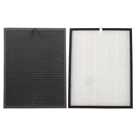 Luftrenare Filter Kit Filterduk Aktivt Kol Patron Kraftfull Prestanda för Philips AC3252